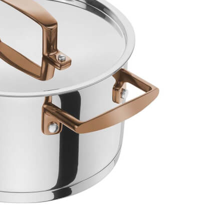 ชุดหม้อสแตนเลส ZWILLING รุ่น Bellasera กระจายความร้อนดี  5 ชิ้น สีเงิน N71170005_3