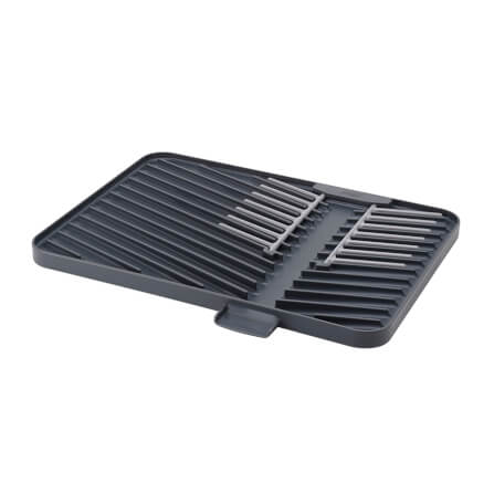 ถาดตากภาชนะพร้อมที่กั้น Joseph Joseph รุ่น Flip-Up สามารถระบายน้ำได้ในตัว สีเทา N85139_0