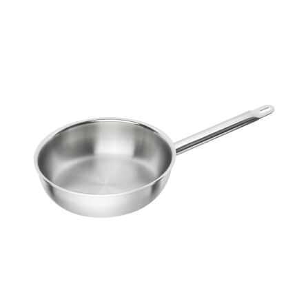 กระทะสแตนเลส ZWILLING  รุ่น Zwilling Pro กระจายความร้อนดี  สีเงิน 24 ซม. N65128240_0