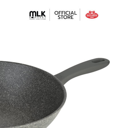 กระทะทรงลึกวอค BALLARINI Non- stick อะลูมิเนี่ยม รุ่นMurano 30 ซม. สีเทา N75002937_1