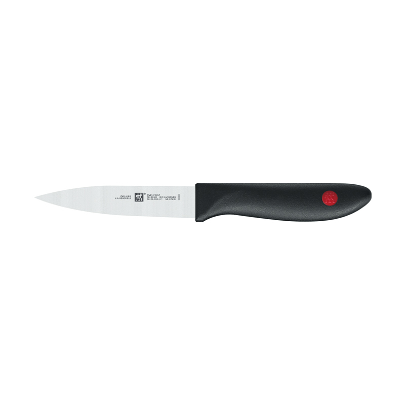 มีดเล็กแพริ่งสแตนเลสสตีล ZWILLING รุ่น Twin Point  90 มม. มีความคมและทนทาน สีเงิน ด้ามสีดำ   N32320091_0