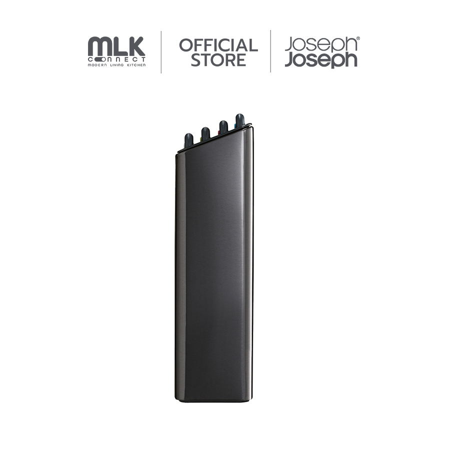 ชุดเขียง 4 ชิ้น พร้อมแท่นเก็บทำจากสแตนเลส Joseph Joseph รุ่น Folio สี Carbon Black N60171_1