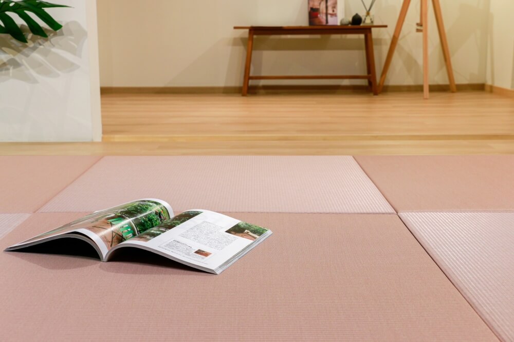 เสื่อทาทามิ MIGUSA TATAMI MESEKI PINK