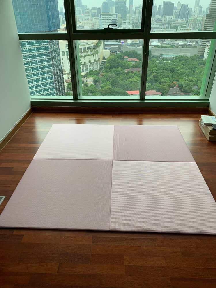 เสื่อทาทามิ MIGUSA TATAMI MESEKI PINK