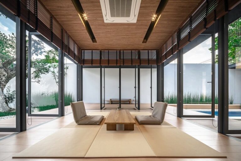 เสื่อทาทามิ MIGUSA TATAMI MESEKI IVORY