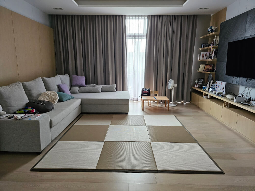 เสื่อทาทามิ MIGUSA TATAMI MESEKI MOCHA BEIGE