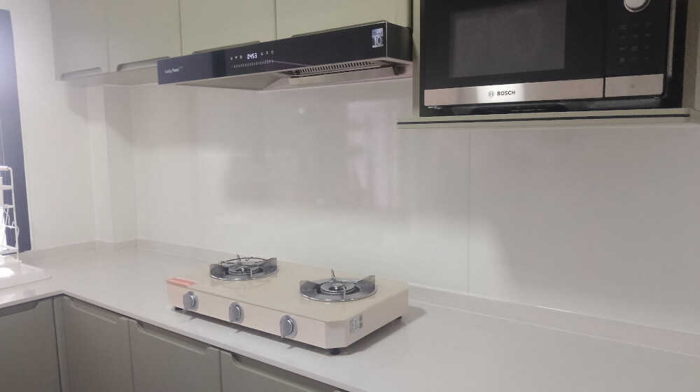 ผนังครัว กันความร้อน กันรอยขีดข่วนและกันคราบน้ำมัน (PW) 910 X 2420 MM.
