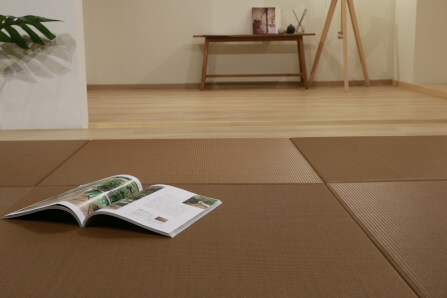 เสื่อทาทามิ MIGUSA TATAMI MESEKI DARK BROWN_6