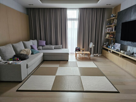 เสื่อทาทามิ MIGUSA TATAMI MESEKI MOCHA BEIGE_2