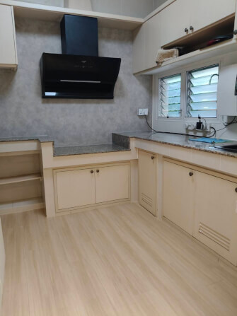 ผนังครัว WORIA FUKUVI 910 X 2420 MM. (CAST GRAY) กันความร้อน กันรอยขีดข่วนและกันคราบน้ำมัน_2