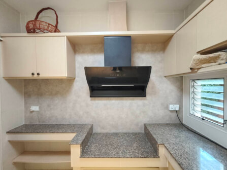 ผนังครัว WORIA FUKUVI 910 X 2420 MM. (CAST GRAY) กันความร้อน กันรอยขีดข่วนและกันคราบน้ำมัน_3