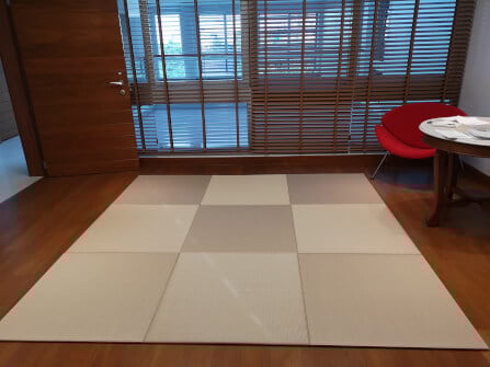 เสื่อทาทามิ MIGUSA TATAMI MESEKI IVORY_4