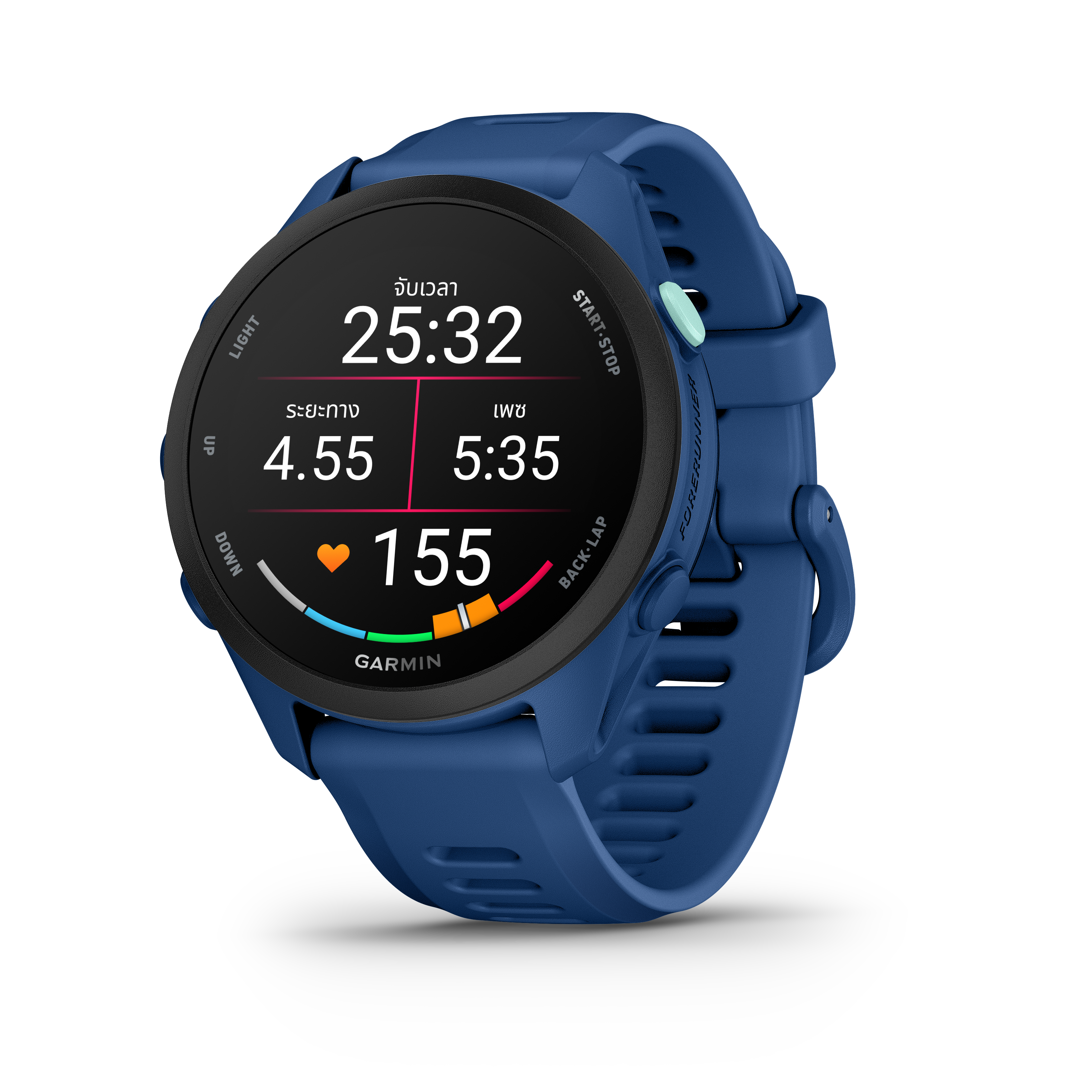 นาฬิกาสมาร์ทวอทช์ GARMIN FORERUNNER 70 สี TIDAL BLUE