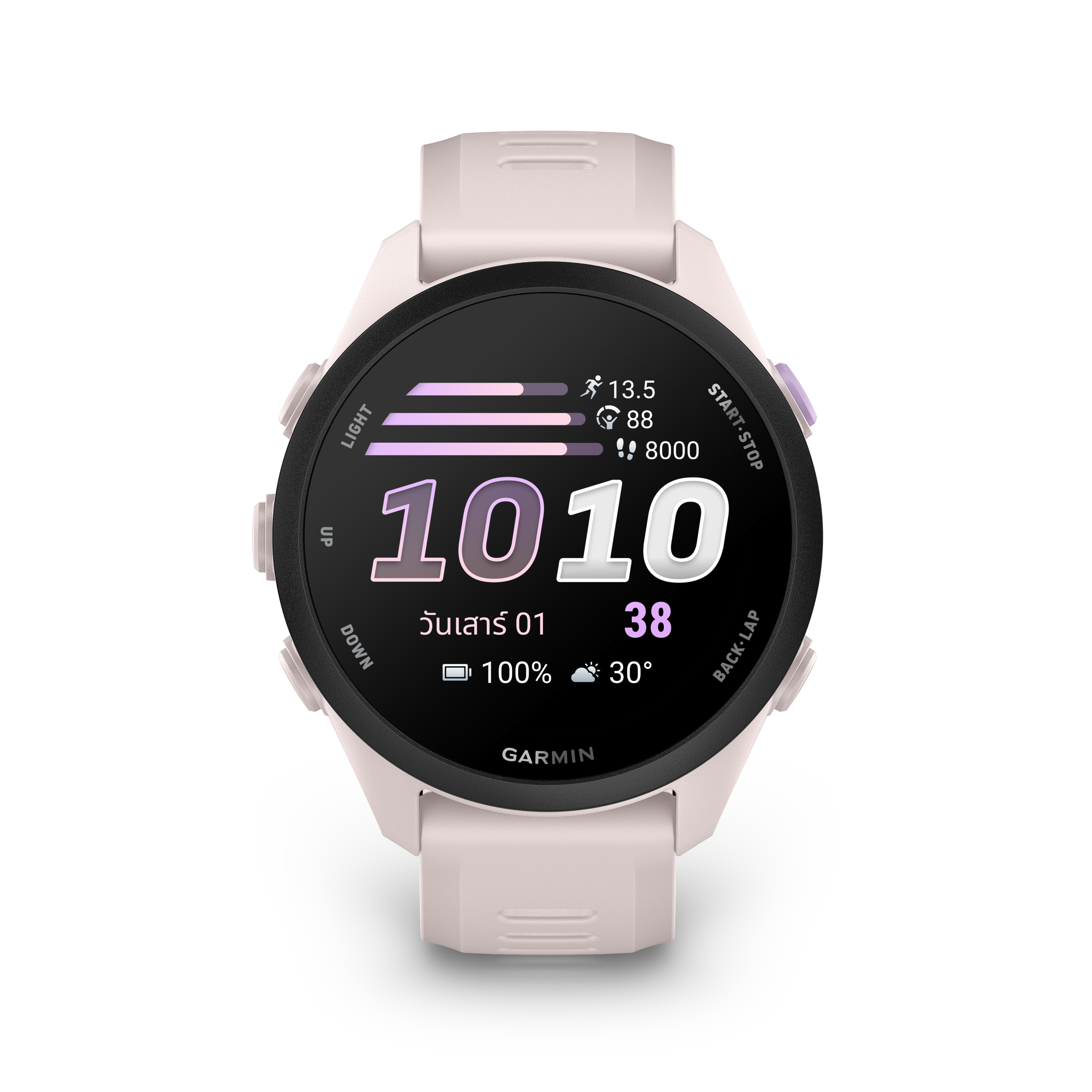 นาฬิกาสมาร์ทวอทช์ GARMIN FORERUNNER 70 สี SOFT PINK_0
