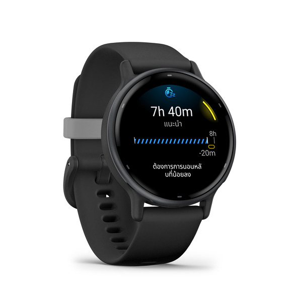 นาฬิกาสมาร์ทวอทช์ GARMIN VIVOACTIVE 5 สี BLACK SLATE_1