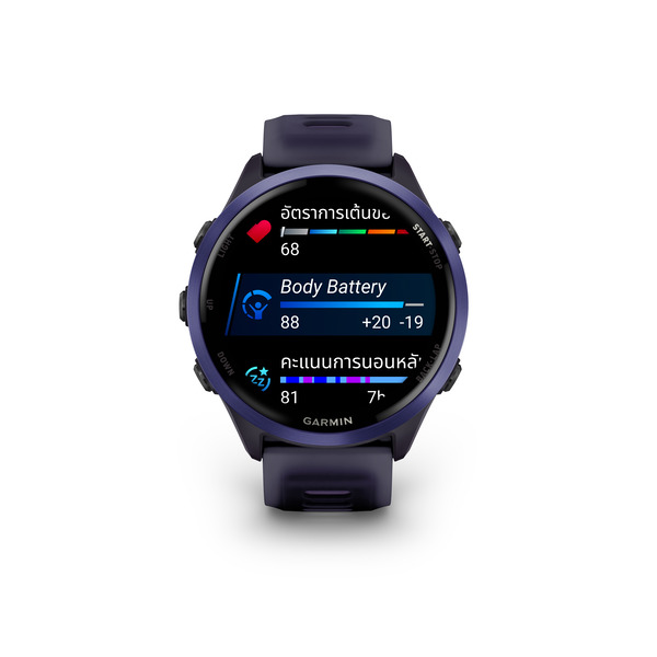 นาฬิกาสมาร์ทวอทช์ GARMIN FORERUNNER 570 หน้าปัด 47MM สี PURPLE INDIGO_0
