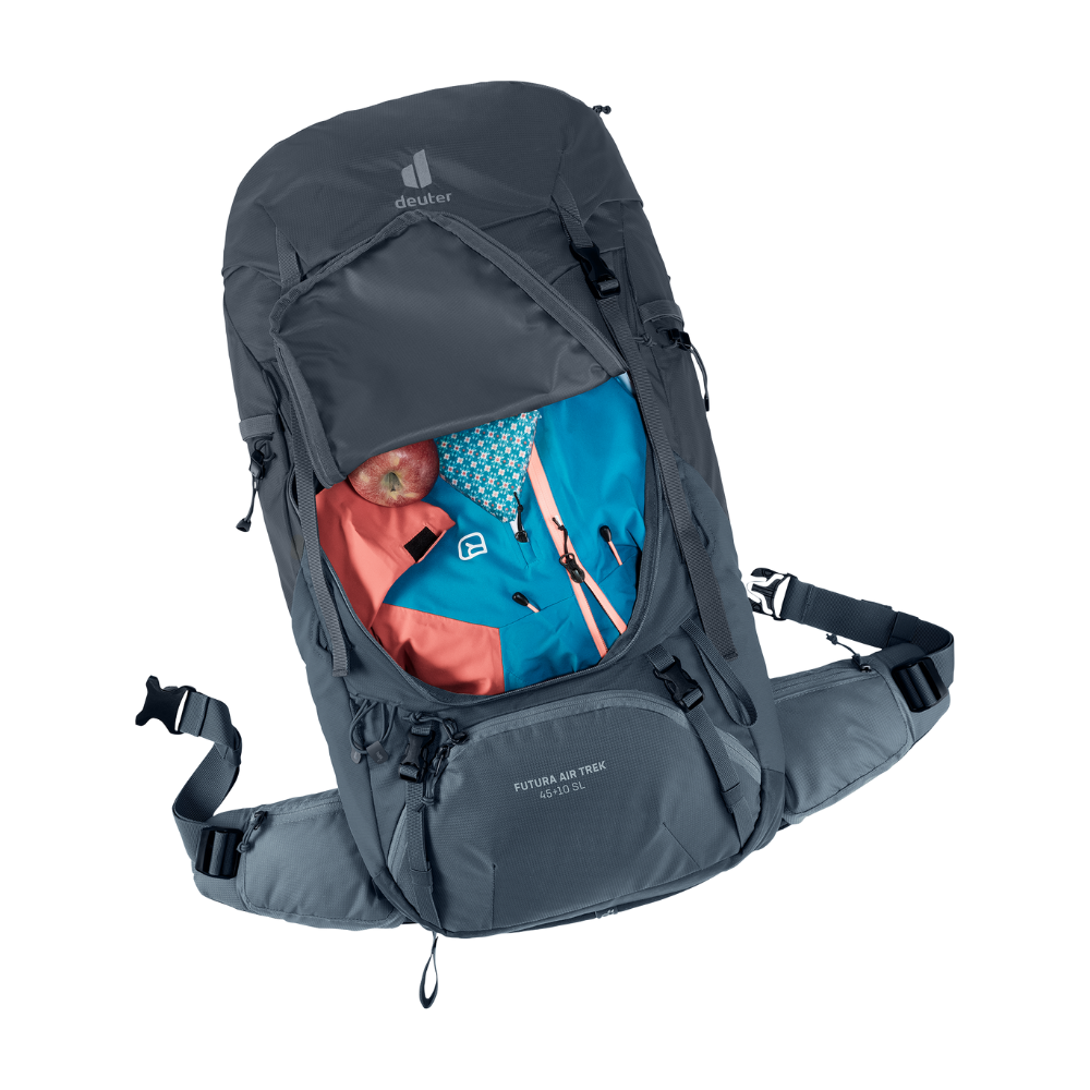 กระเป๋าเป้เดินป่า Deuter Futura Air Trek 45+10 SL black-graphite_4
