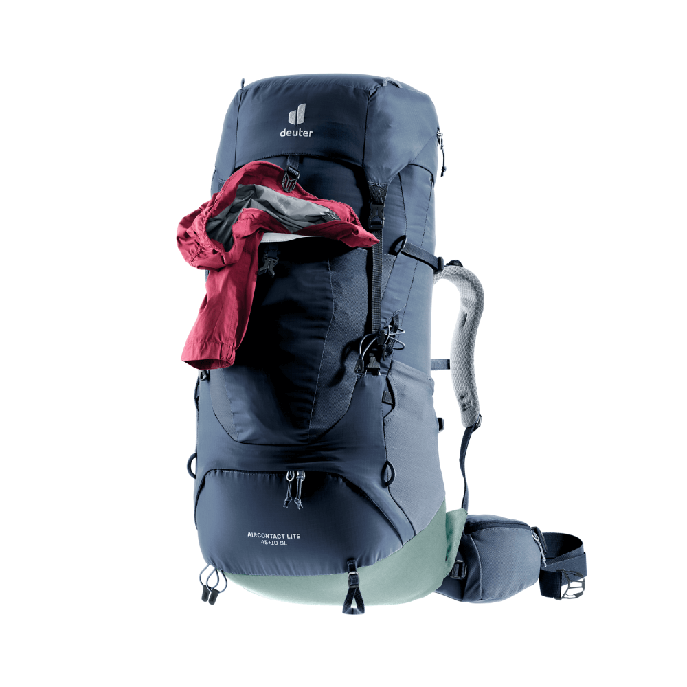 กระเป๋าเป้เดินป่า Deuter Aircontact Lite 45+10 SL Ink-Jade