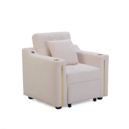 โซฟาขนแกะ PATARA รุ่น INNER สีครีม 1 ที่นั่ง_1