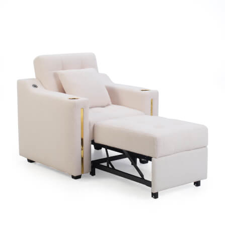 โซฟาขนแกะ PATARA รุ่น INNER สีครีม 1 ที่นั่ง_2
