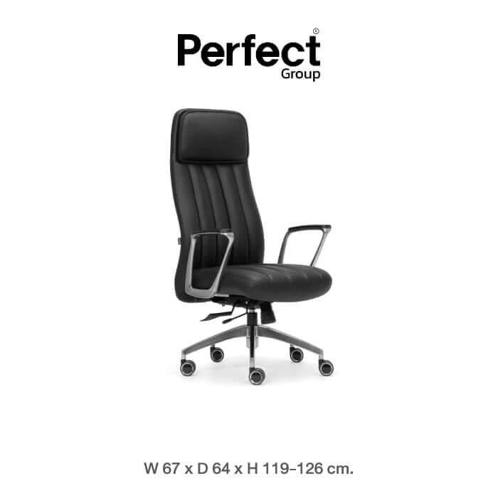 เก้าอี้ทำงานเพื่อสุขภาพ Perfect รุ่น DEPA สีดำ