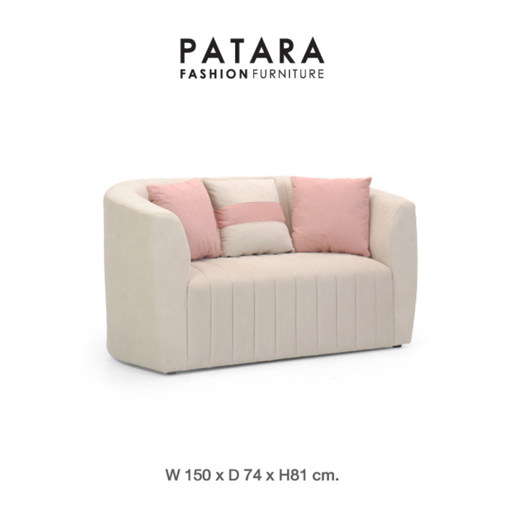 โซฟามินิมอล PATARA รุ่น CELINE สีชมพู_0