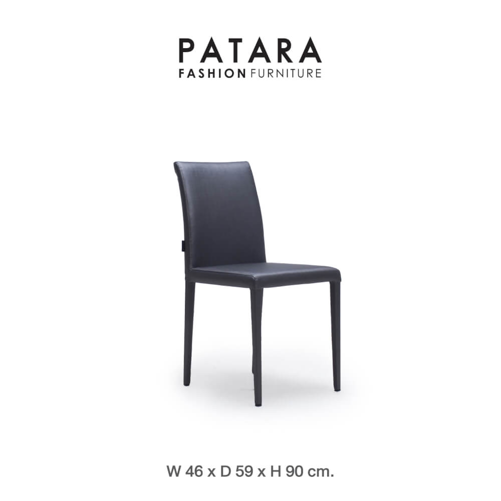 เก้าอี้ทานอาหาร PATARA รุ่น OCEAN สีดำ_1