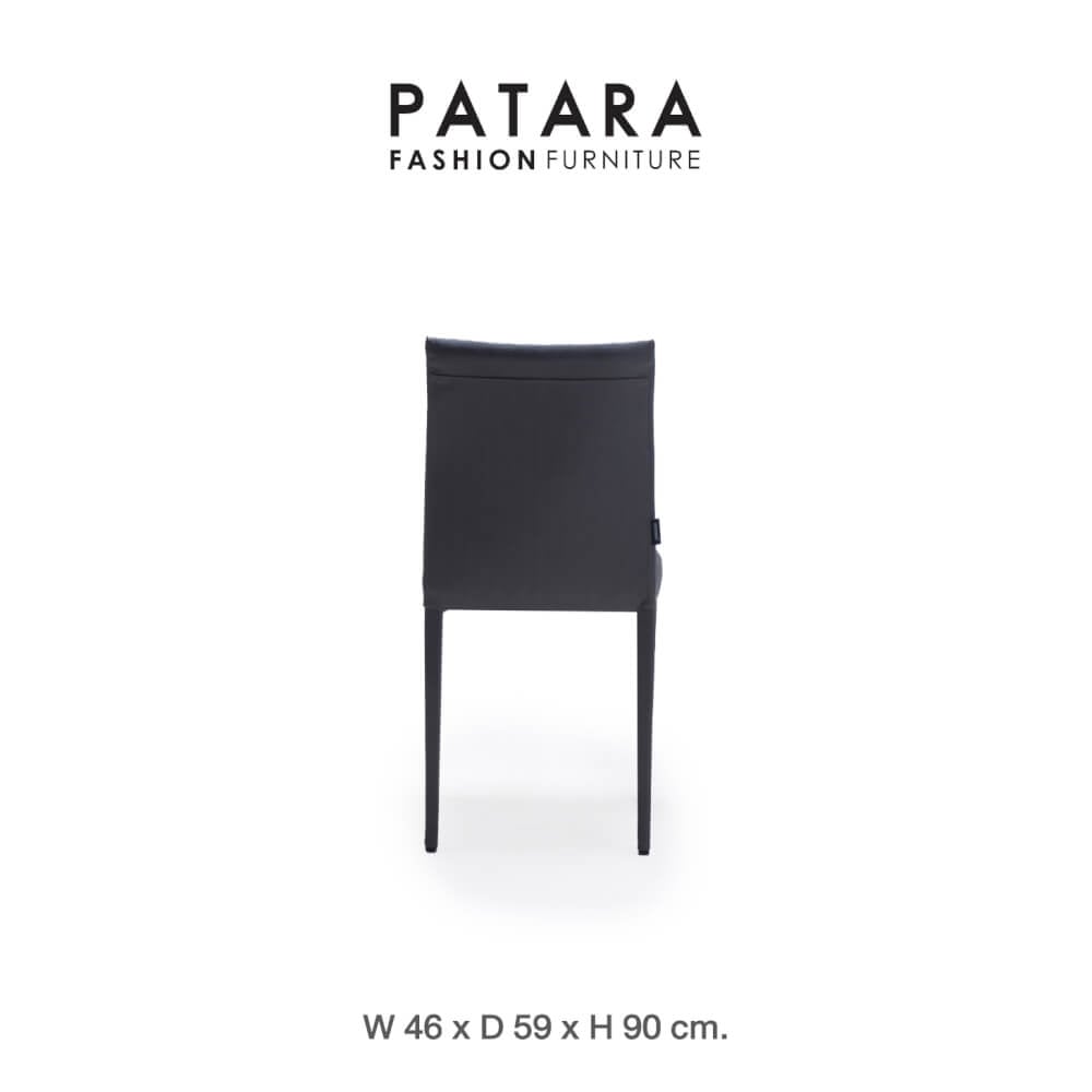 เก้าอี้ทานอาหาร PATARA รุ่น OCEAN สีดำ_4