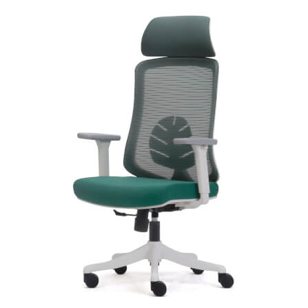 เก้าอี้ทำงานเพื่อสุขภาพ Perfect LEAF SERIES รุ่น POF-A089 สีเขียว_6