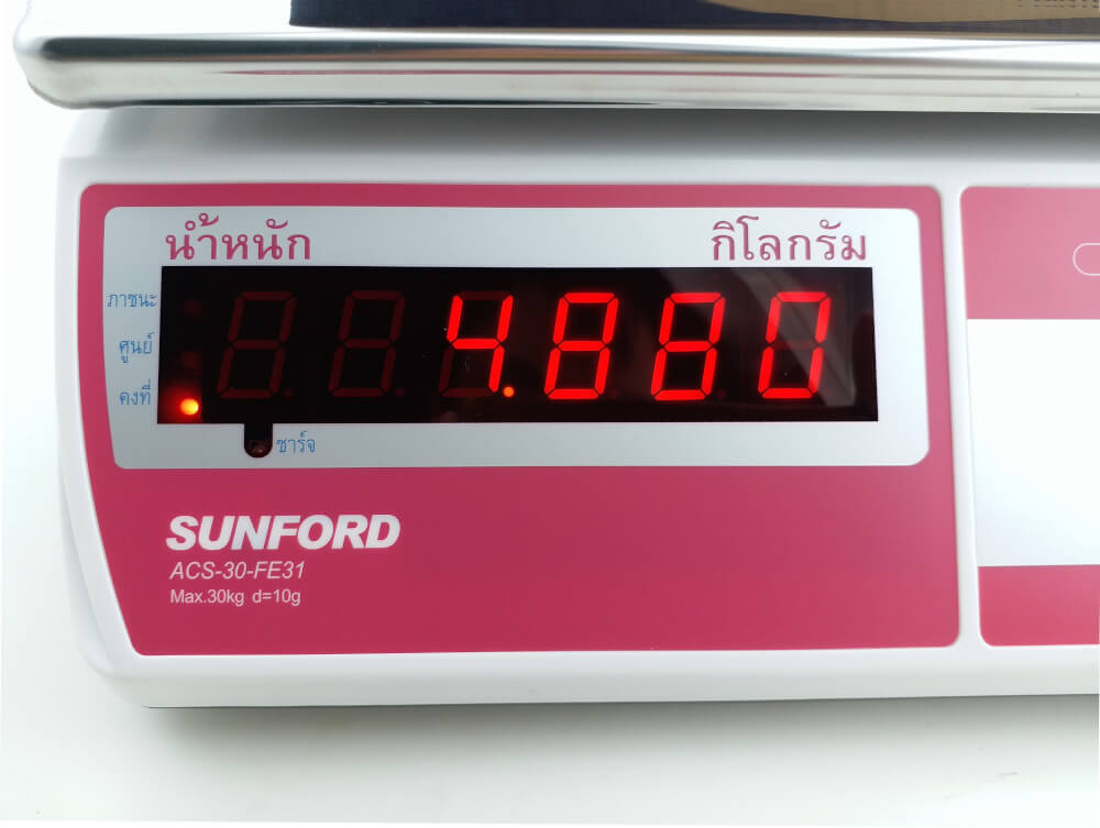 เครื่องชั่งน้ำหนัก SUNFORD ACS-30-FE31