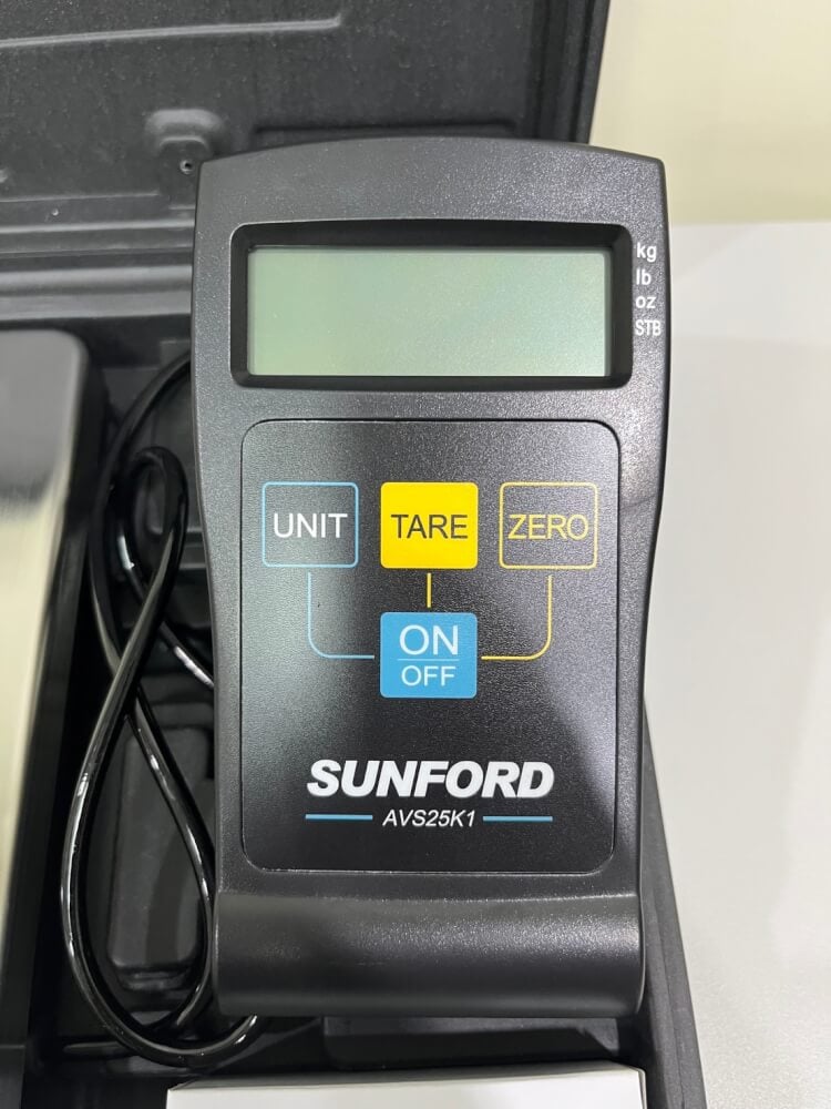 เครื่องชั่งน้ำหนัก SUNFORD AVS-25-K1