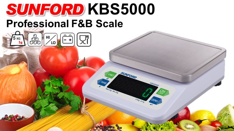 เครื่องชั่งน้ำหนัก SUNFORD KBS5000