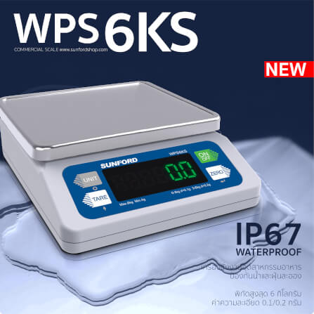 เครื่องชั่งน้ำหนัก SUNFORD WPS6KS_6