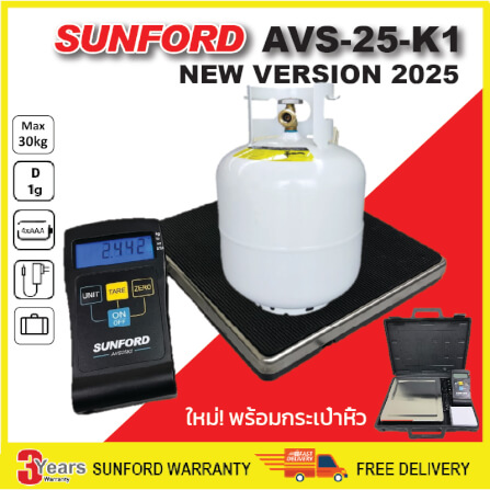 เครื่องชั่งน้ำหนัก SUNFORD AVS-25-K1_9