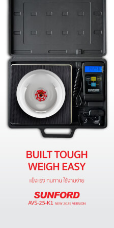 เครื่องชั่งน้ำหนัก SUNFORD AVS-25-K1_10