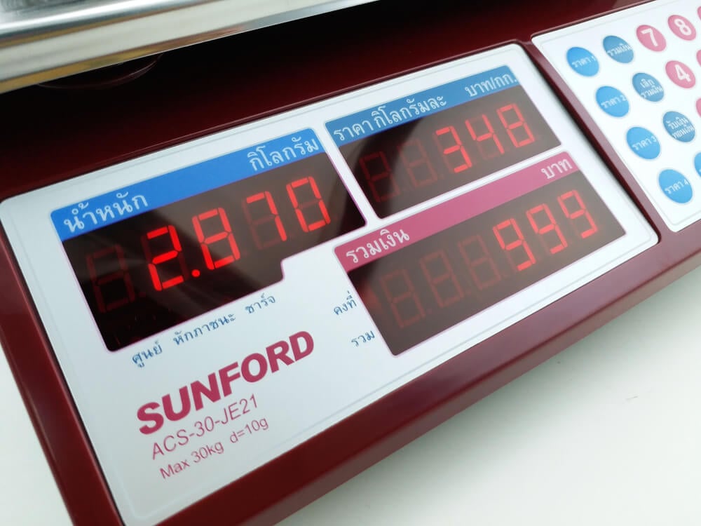 เครื่องชั่งน้ำหนักคำนวณราคา SUNFORD ACS-30-JE21_2