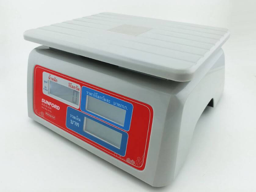 เครื่องชั่งน้ำหนักคำนวณราคา กันน้ำ SUNFORD ACS-30-JC81