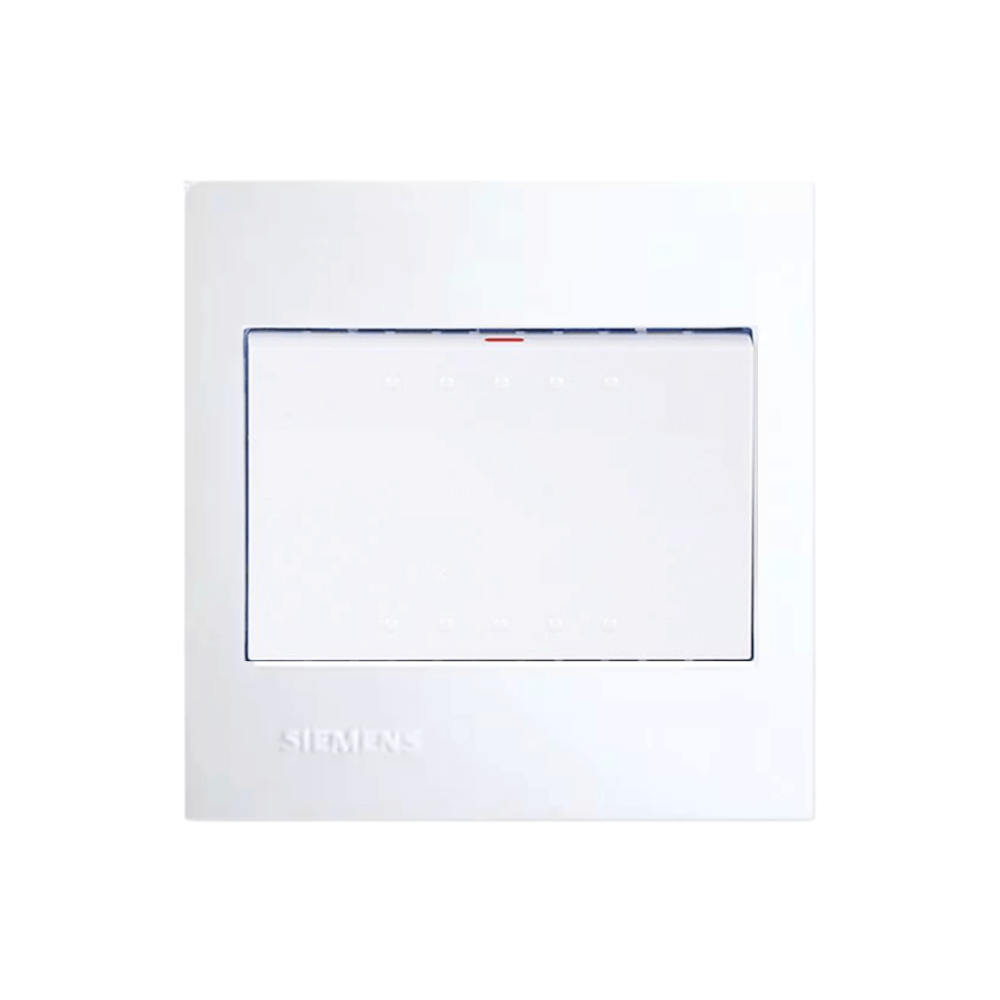 ชุดสวิตช์ 1 ทาง 1 ช่อง SIEMENS ขนาด 86MM สีขาว DELTA AZIO SERIES
