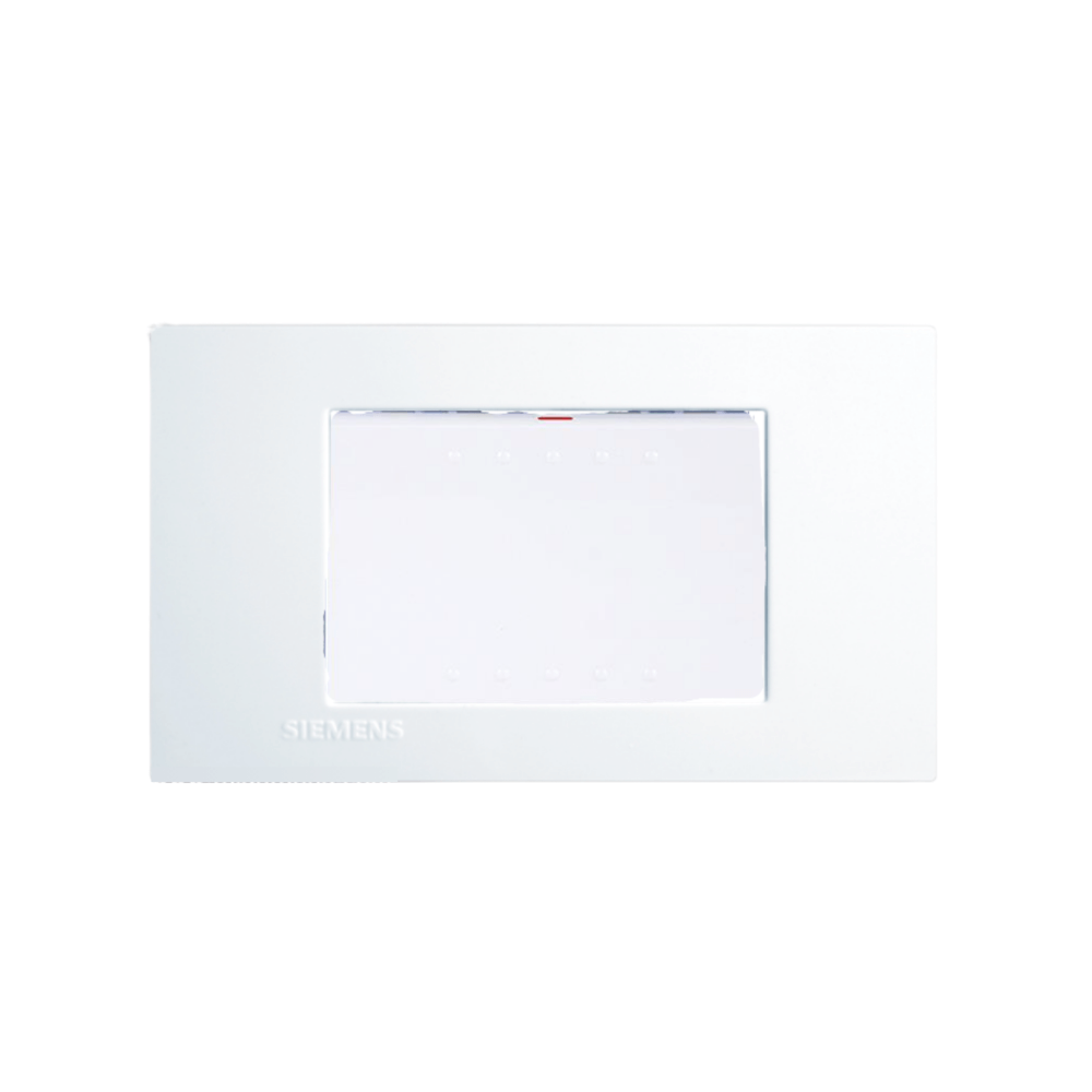 ชุดสวิตช์ 1 ทาง 1 ช่อง SIEMENS ขนาด 120MM สีขาว DELTA AZIO SERIES_0