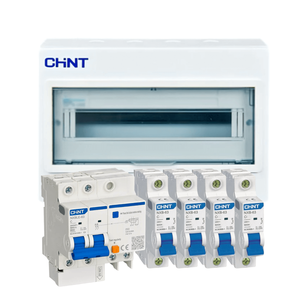 ชุดตู้คอนซุมเมอร์ยูนิต 8 ช่อง พร้อม เมนกันดูด 50A และลูกย่อย CHINT SET NX30-8G_0