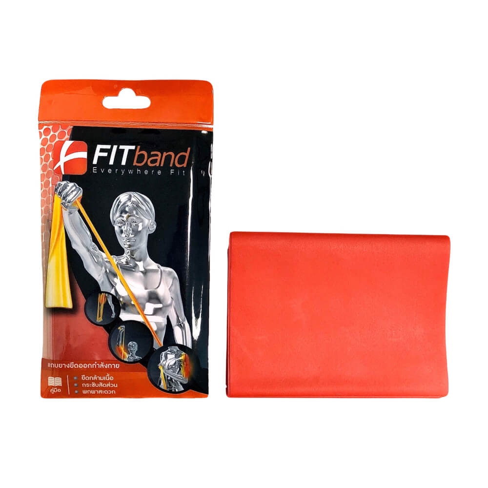 แถบยางยืดออกกำลังกาย FITBAND ระดับ 2 แรงต้าน 2.0-4.0 กิโลกรัม_0