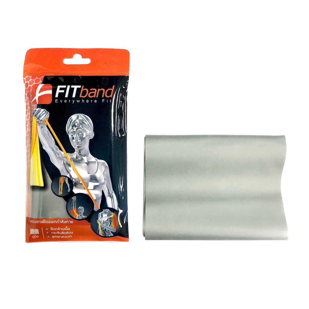 แถบยางยืดออกกำลังกาย FITBAND ระดับ 4 แรงต้าน 3.0-6.0 กิโลกรัม_0
