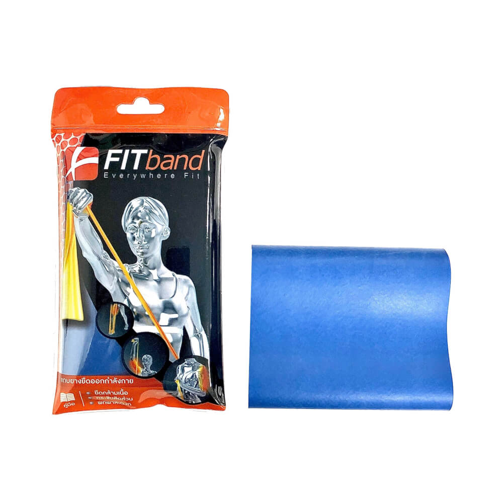 แถบยางยืดออกกำลังกาย FITBAND ระดับ 6 แรงต้าน 4.5-8.5 กิโลกรัม_0