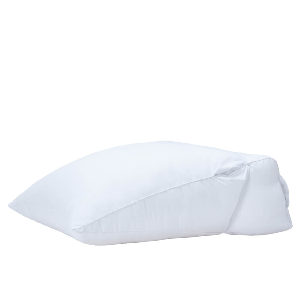 หมอนสโลปี้ MR.BIG SLOPIE PILLOW ยกลำตัว นอนสบาย ลดกรด ลดกรน สีขาว_0