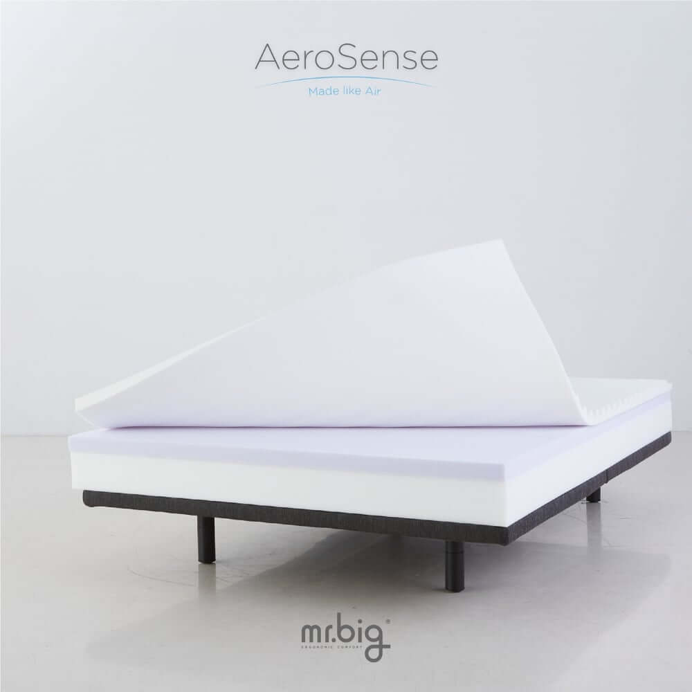 ที่นอน 6 ฟุต MR.BIG AEROSENSE เย็นสบาย น้ำหนักเบา ระบายอากาศได้ดี สีขาว