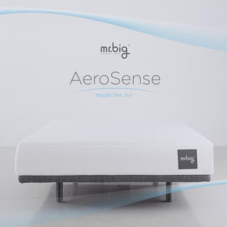 ที่นอน 6 ฟุต MR.BIG AEROSENSE เย็นสบาย น้ำหนักเบา ระบายอากาศได้ดี สีขาว_1