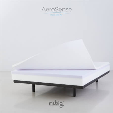 ที่นอน 6 ฟุต MR.BIG AEROSENSE เย็นสบาย น้ำหนักเบา ระบายอากาศได้ดี สีขาว_2