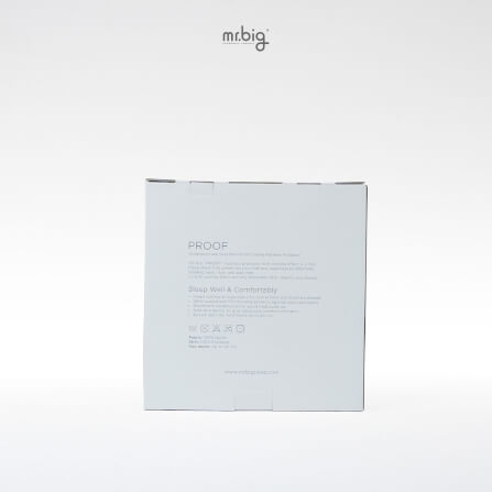 แผ่นรองกันเปื้อน 5 ฟุต MR.BIG กันน้ำ 100% ระบายอากาศ ป้องกันไรฝุ่น สีขาว_3