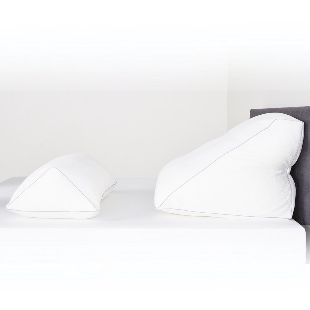 เช็ตหมอน mr.big Gerd Pillow เเละ Leg Pillow ชุดหมอนป้องกันอาการกรดไหลย้อน สีขาว