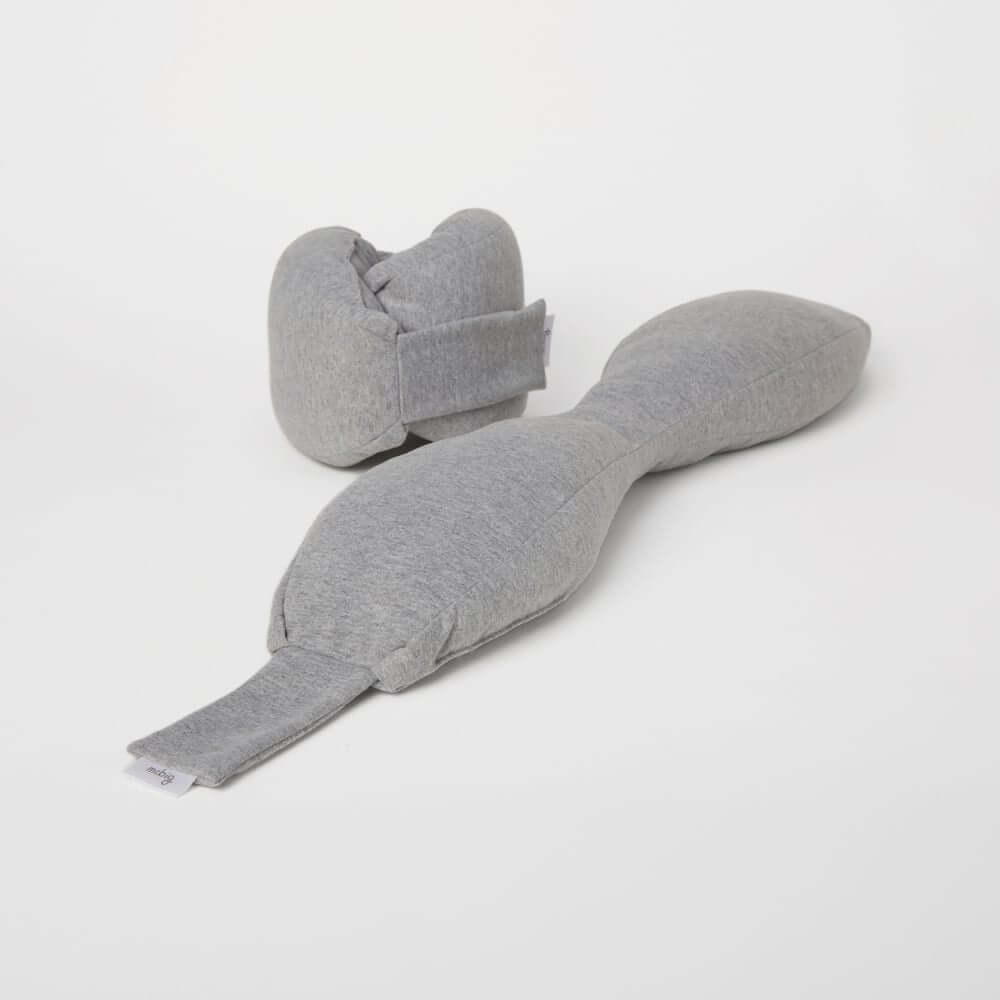 หมอนรองคอ สีเทา (L) หมอนรองคอ mr.big Travel Pillow Grey (L)
